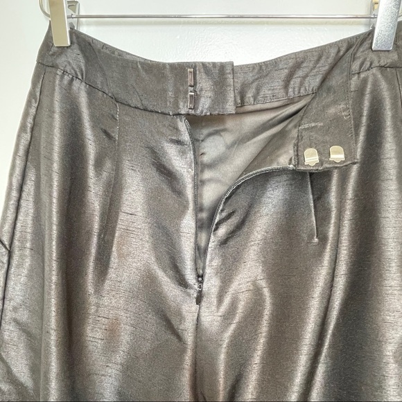 Keepsake the Label Black Wide Leg Cropped Palazzo Pants Back Zip Lined Size S - Picture 5 of 16